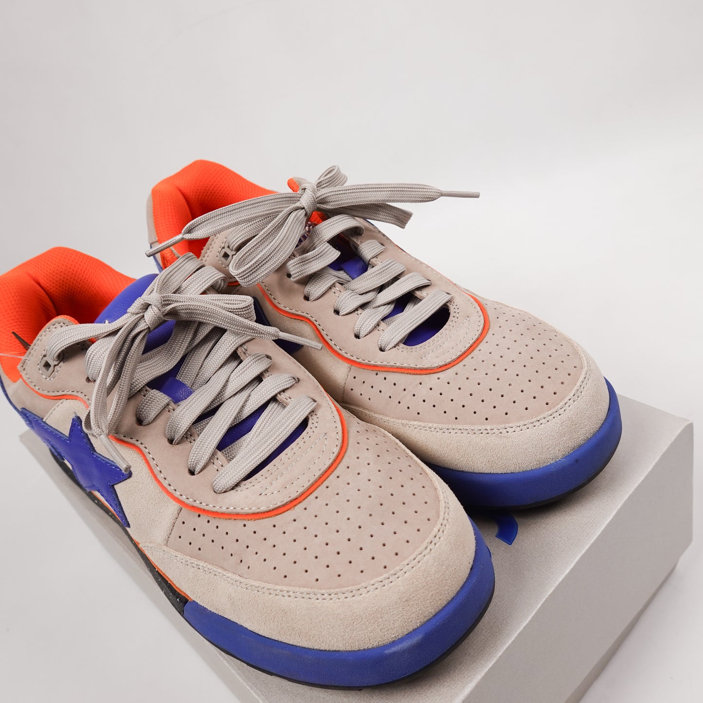 Bape Roadsta Beige Sneakers - Size 12