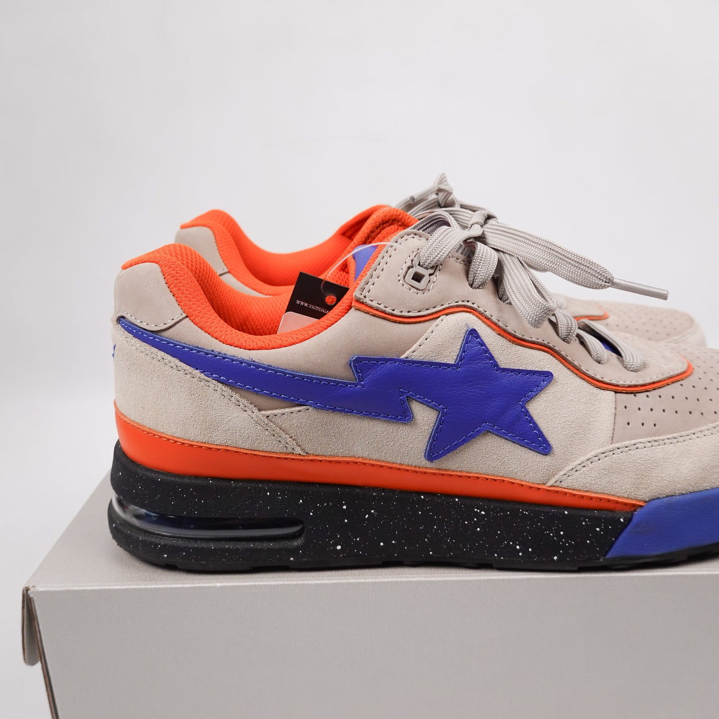 Bape Roadsta Beige Sneakers - Size 12