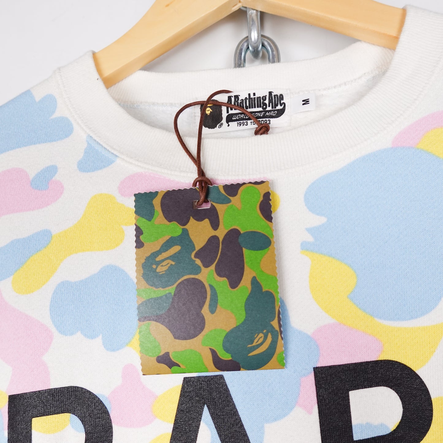 Bape Cotton Candy Crewneck - Size M