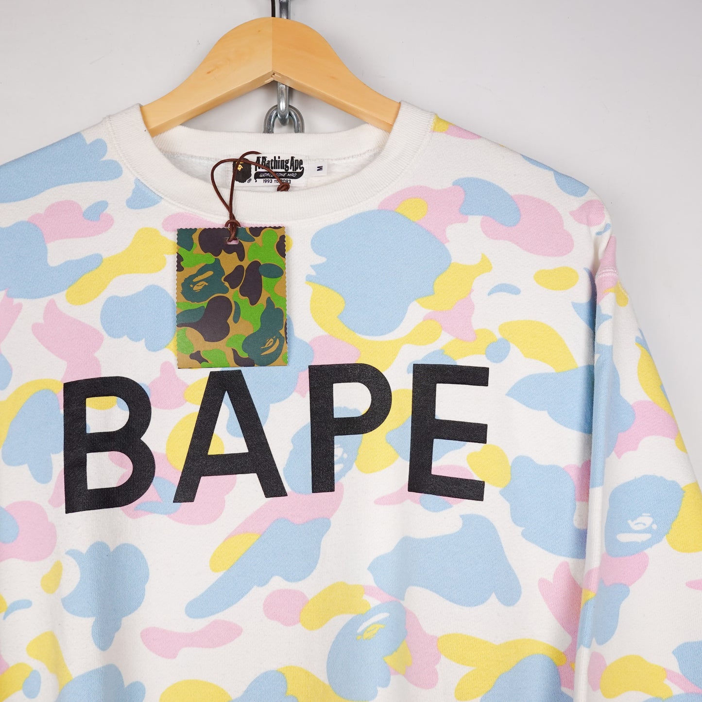 Bape Cotton Candy Crewneck - Size M
