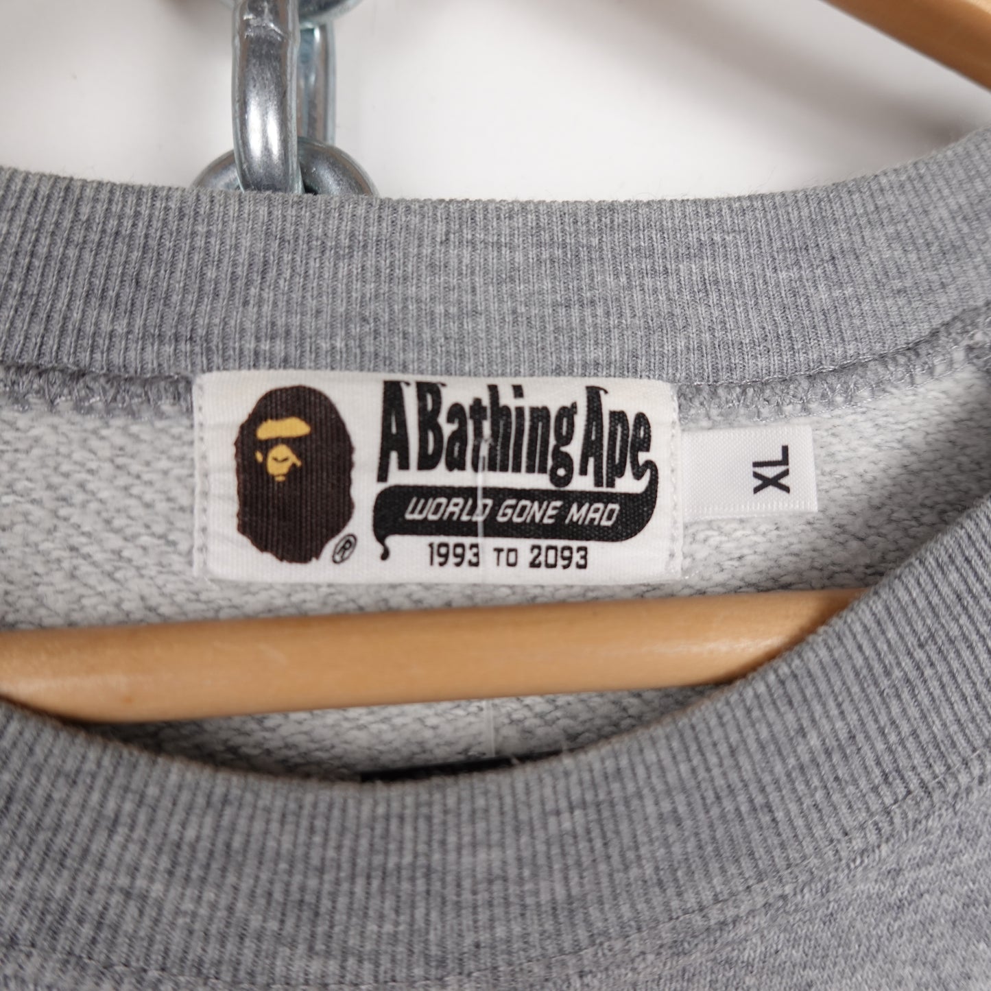 Bape Shark Zipper Crewneck - Size XL