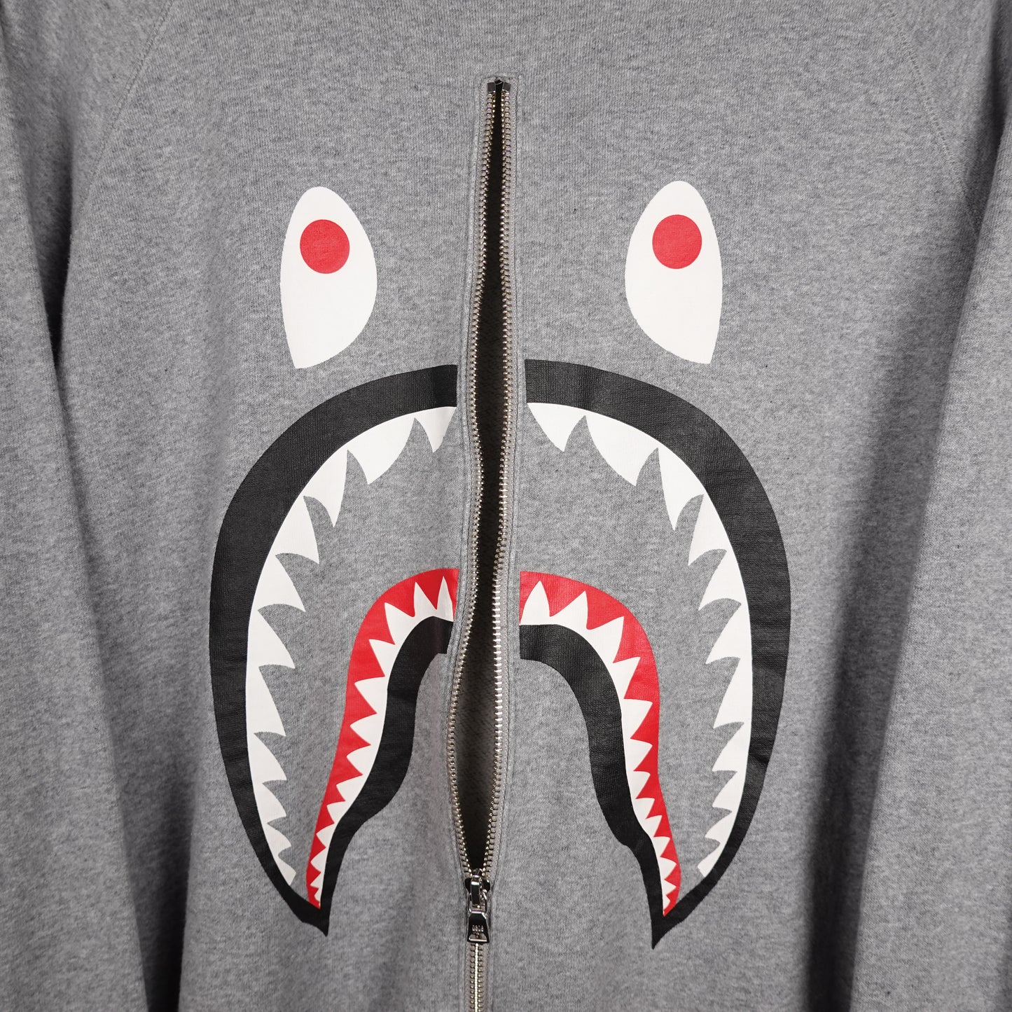 Bape Shark Zipper Crewneck - Size XL