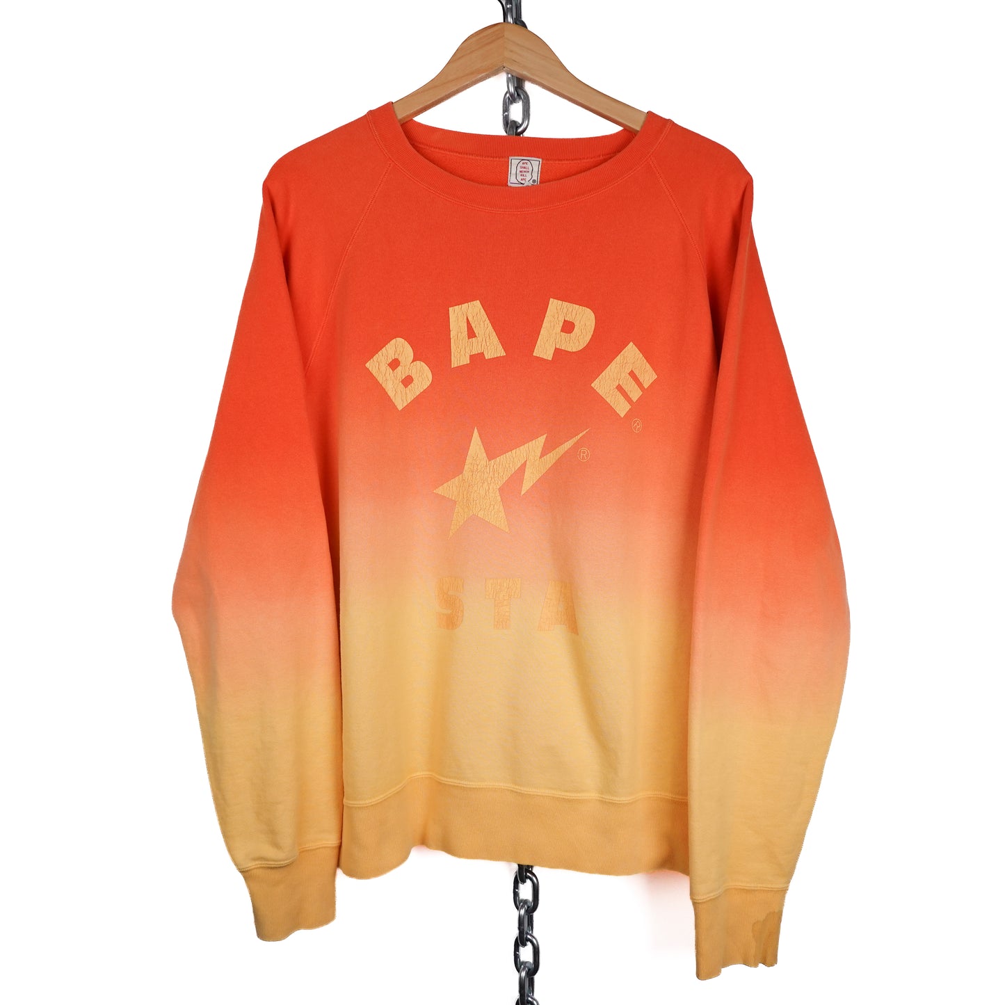 OG Bape Gradient Crewneck - Size L