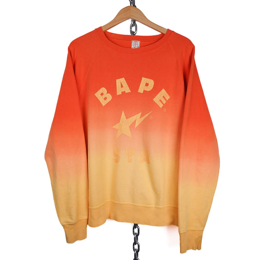 OG Bape Gradient Crewneck - Size L