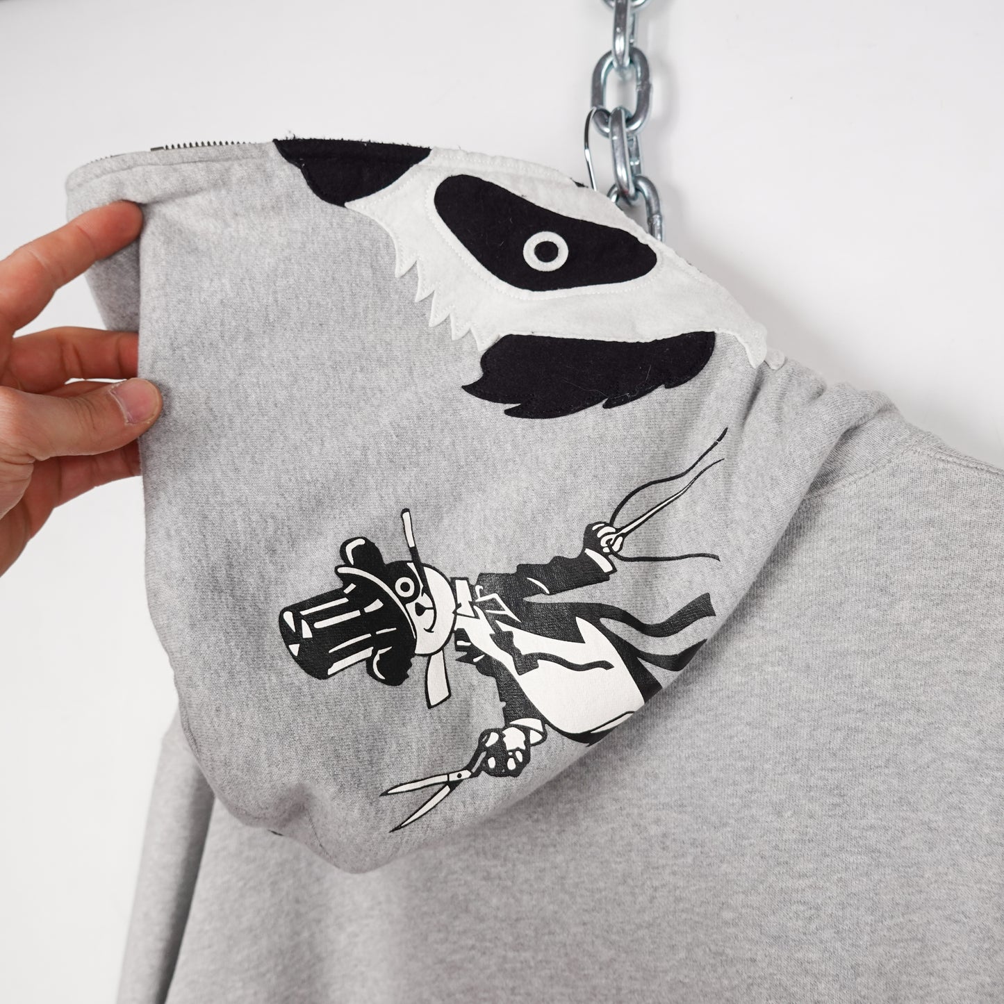 Bape Panda Shark Full Zip Hoodie - Size M