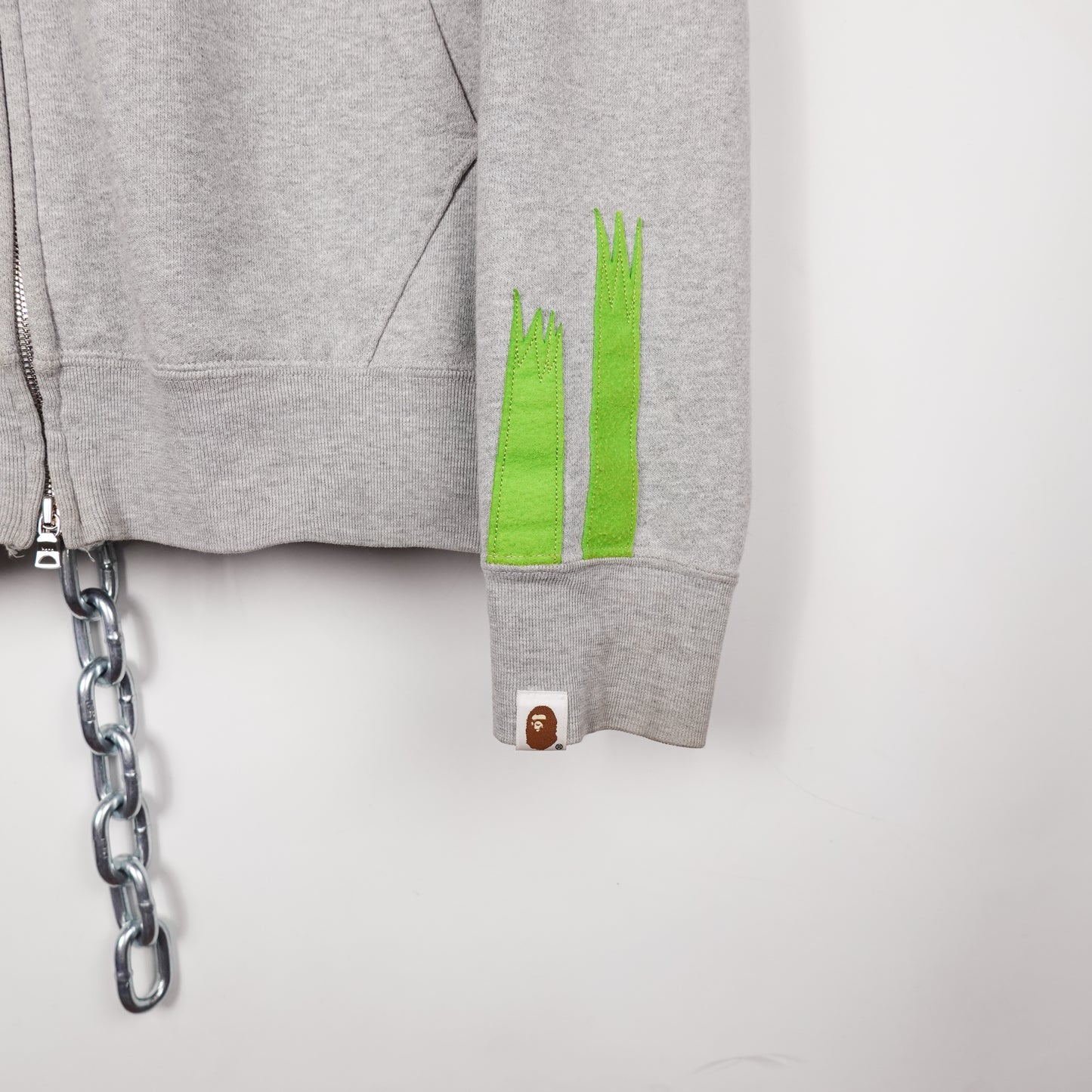 Bape Panda Shark Full Zip Hoodie - Size M