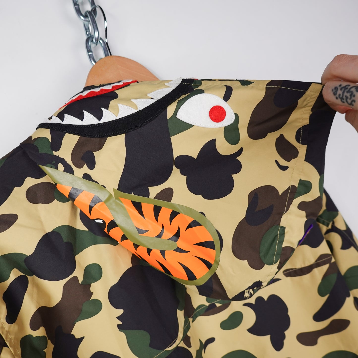 Bape 1st Camo Shark Jacket - Size L