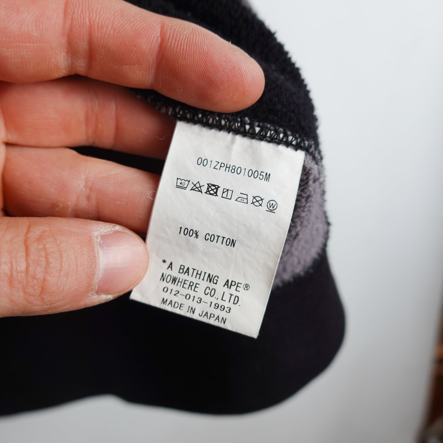 Bape Blocked Shark Hoodie - Size L