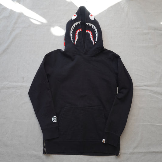 Bape Pullover Shark Hoodie Black - Size M