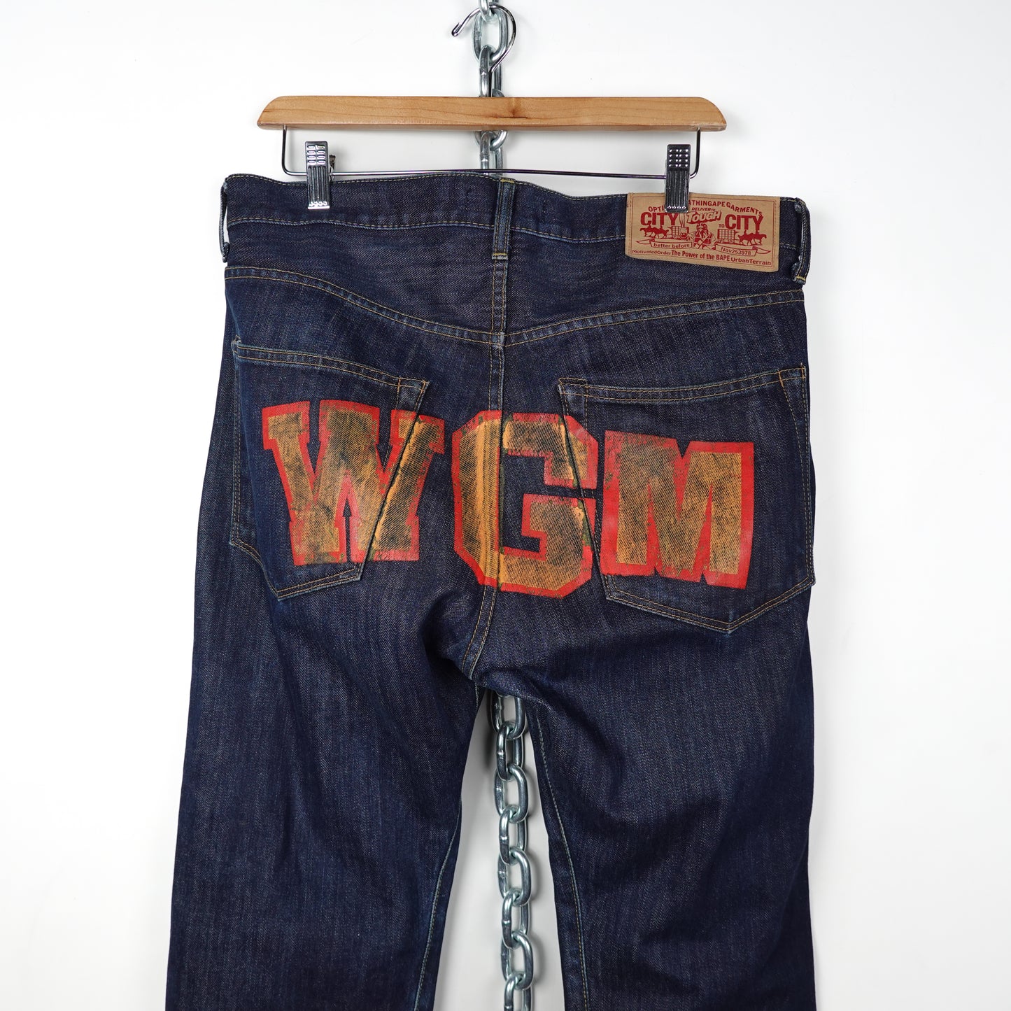 Bape WGM Shark Face Pant - Size 32