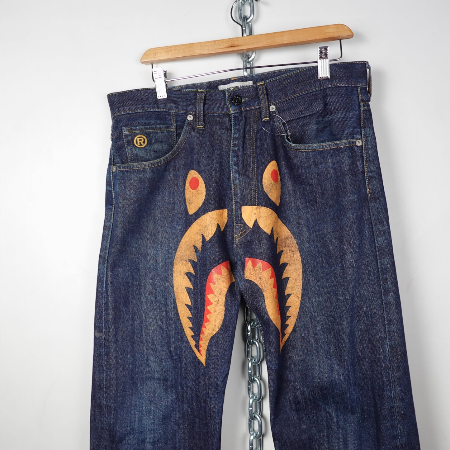 Bape WGM Shark Face Pant - Size 32