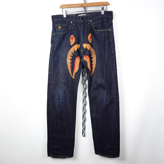 Bape WGM Shark Face Pant - Size 32