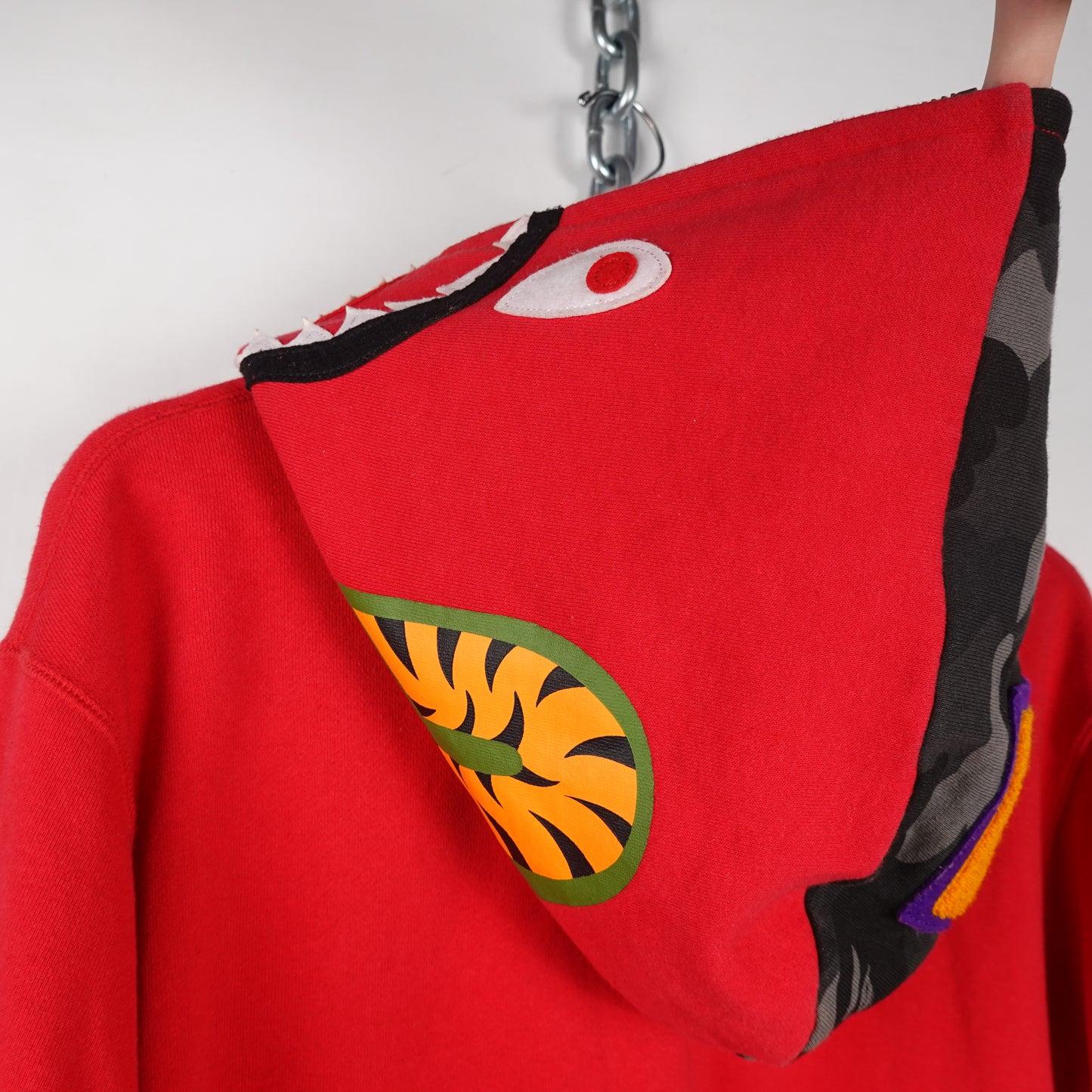 Bape Aoyama Exclusive Shark Hoodie - Size XL