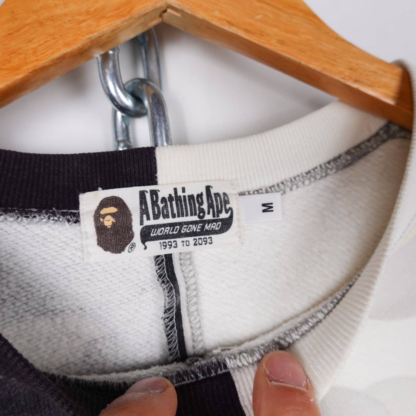 Bape Split Shark Crewneck - Size M