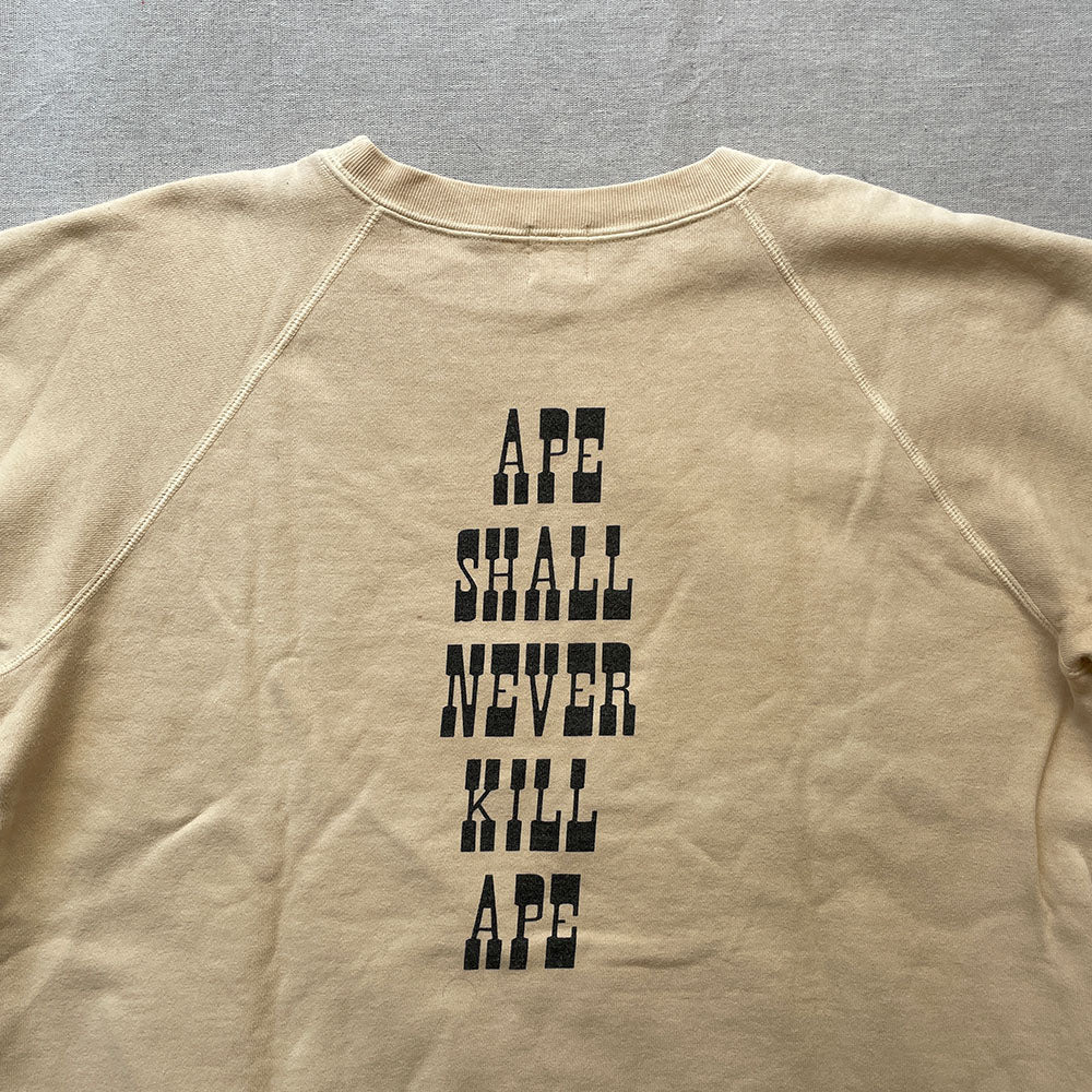 2001 Bape Simple Soldier Sweat Shirt - Size L