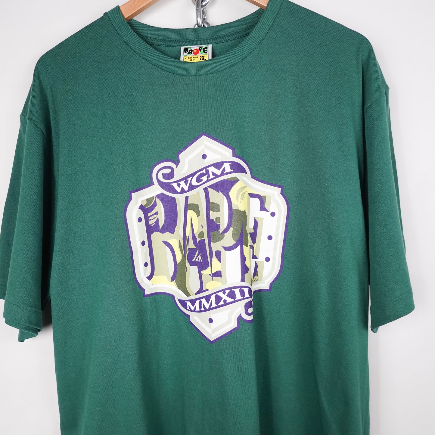 DS Bape Green Tee - Size XXL