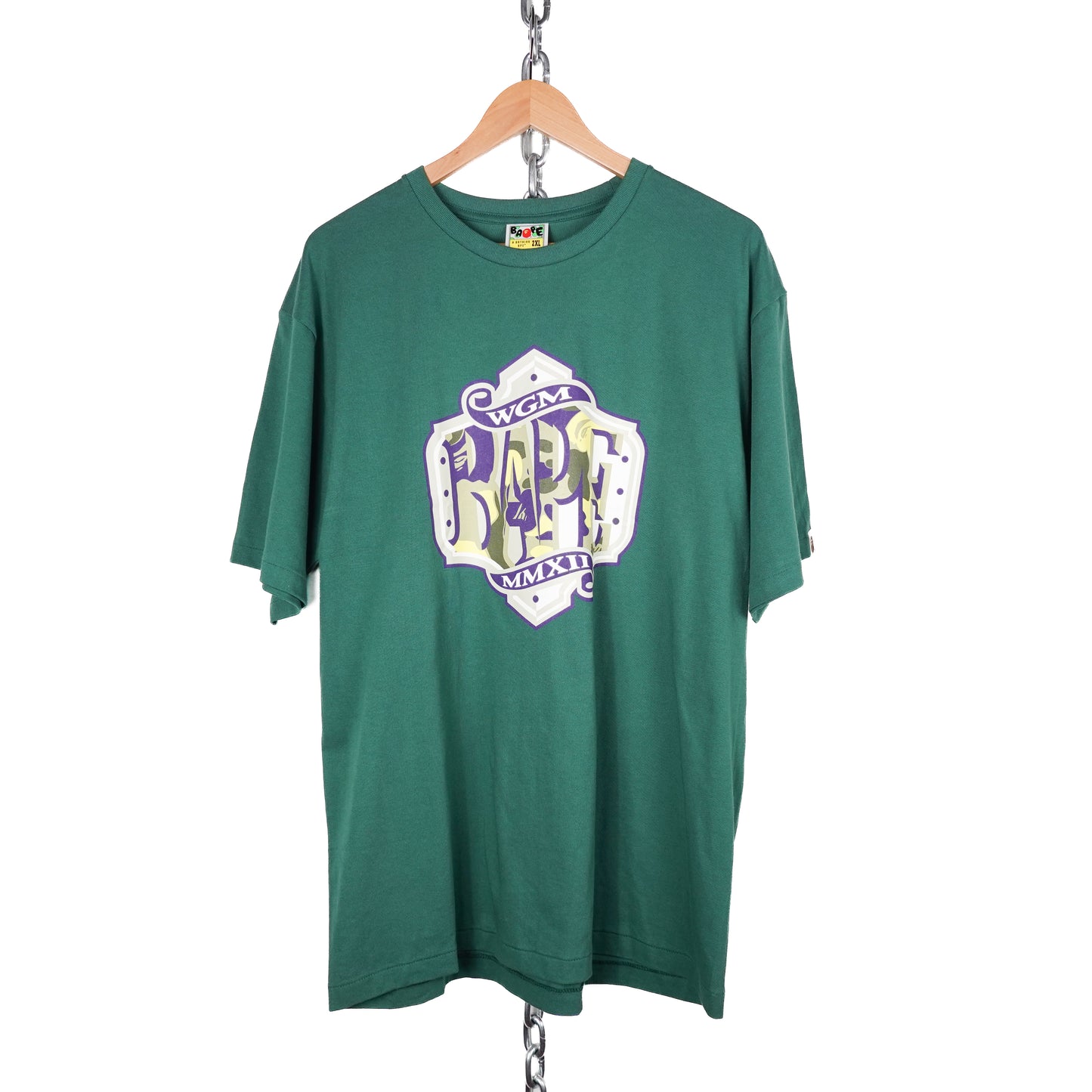 DS Bape Green Tee - Size XXL