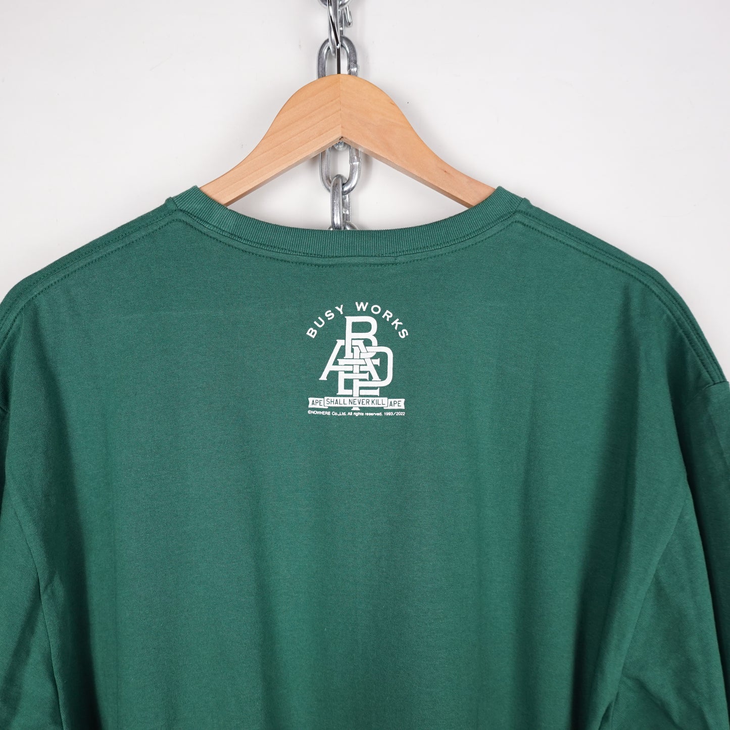 DS Bape Green Tee - Size XXL