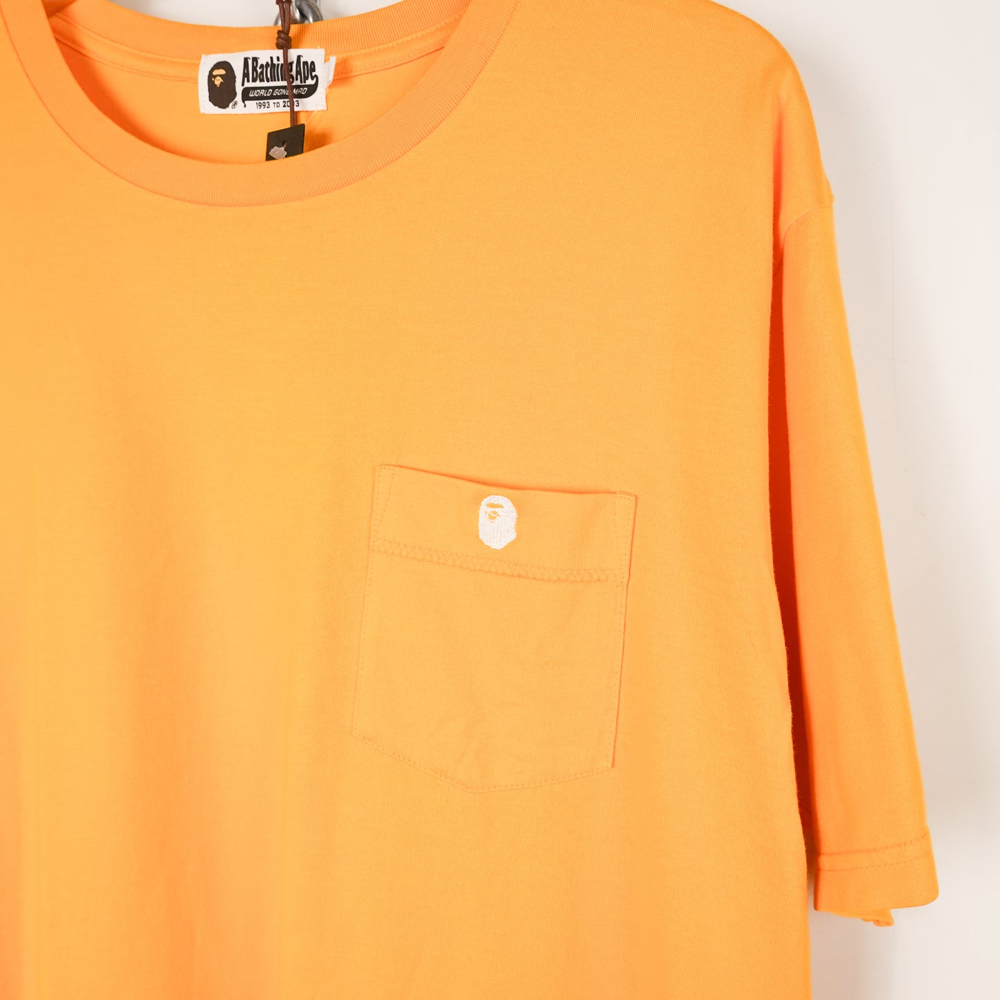 DS Bape Yellow Pocket Tee - Size XL