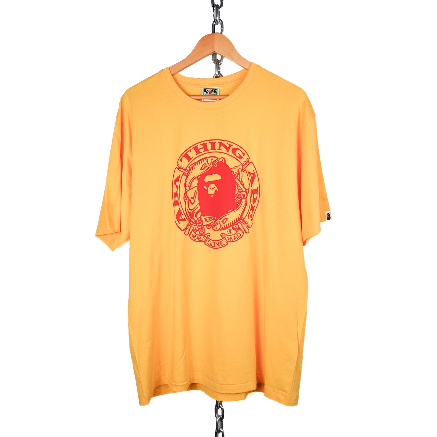 DS Bape Yellow Tee - Size XXL