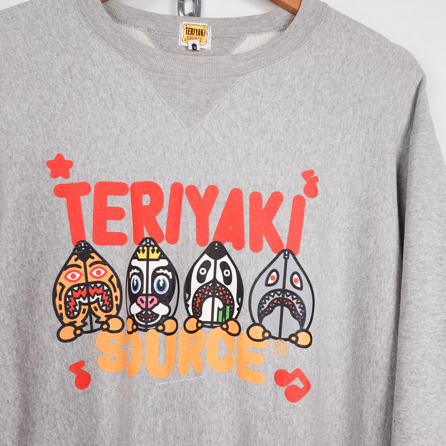 2009 Bape Teriyaki Source Crewneck - Size XL