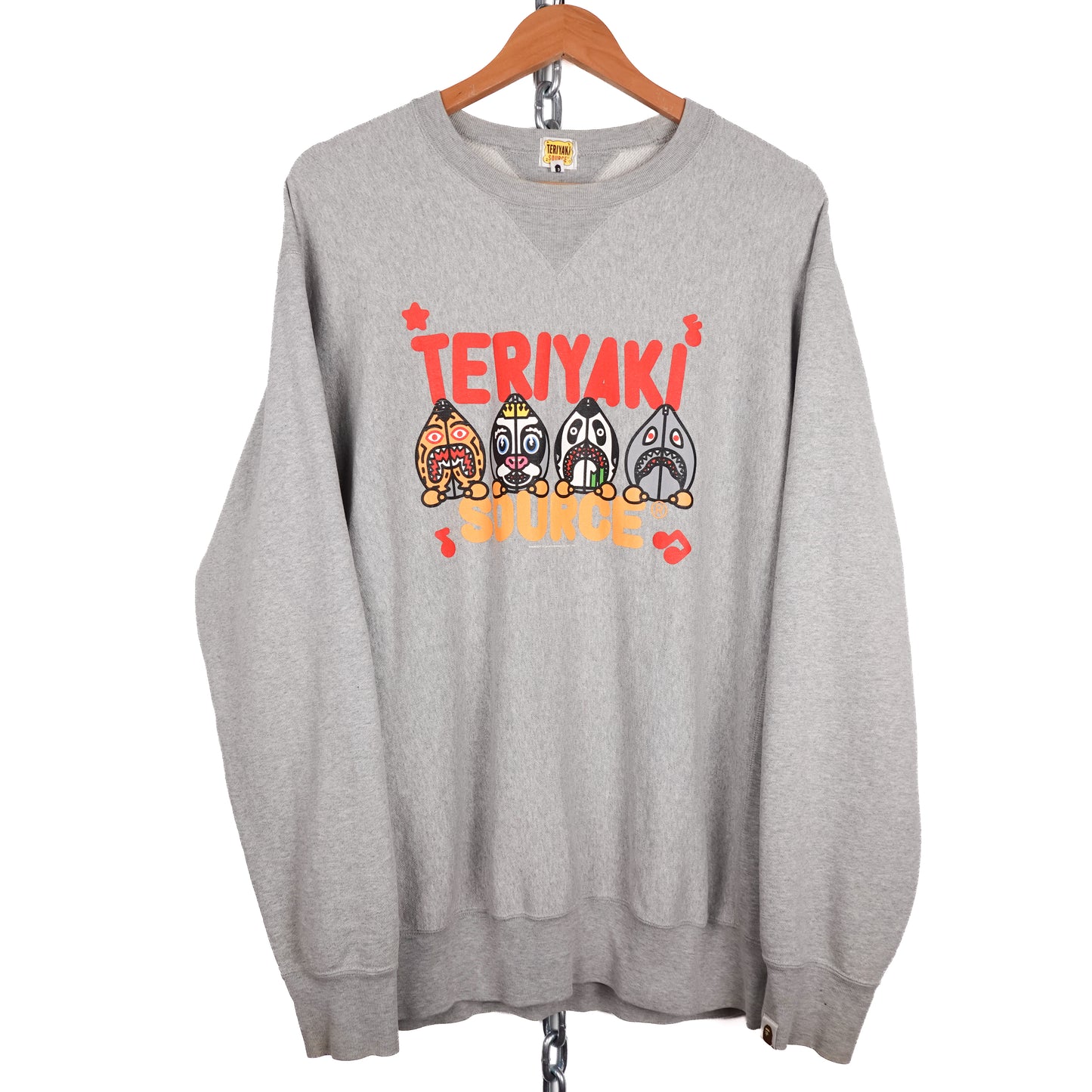 2009 Bape Teriyaki Source Crewneck - Size XL
