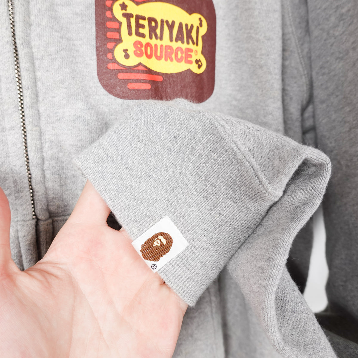 Bape Teriyaki Source Full Zip Hoodie - Size M
