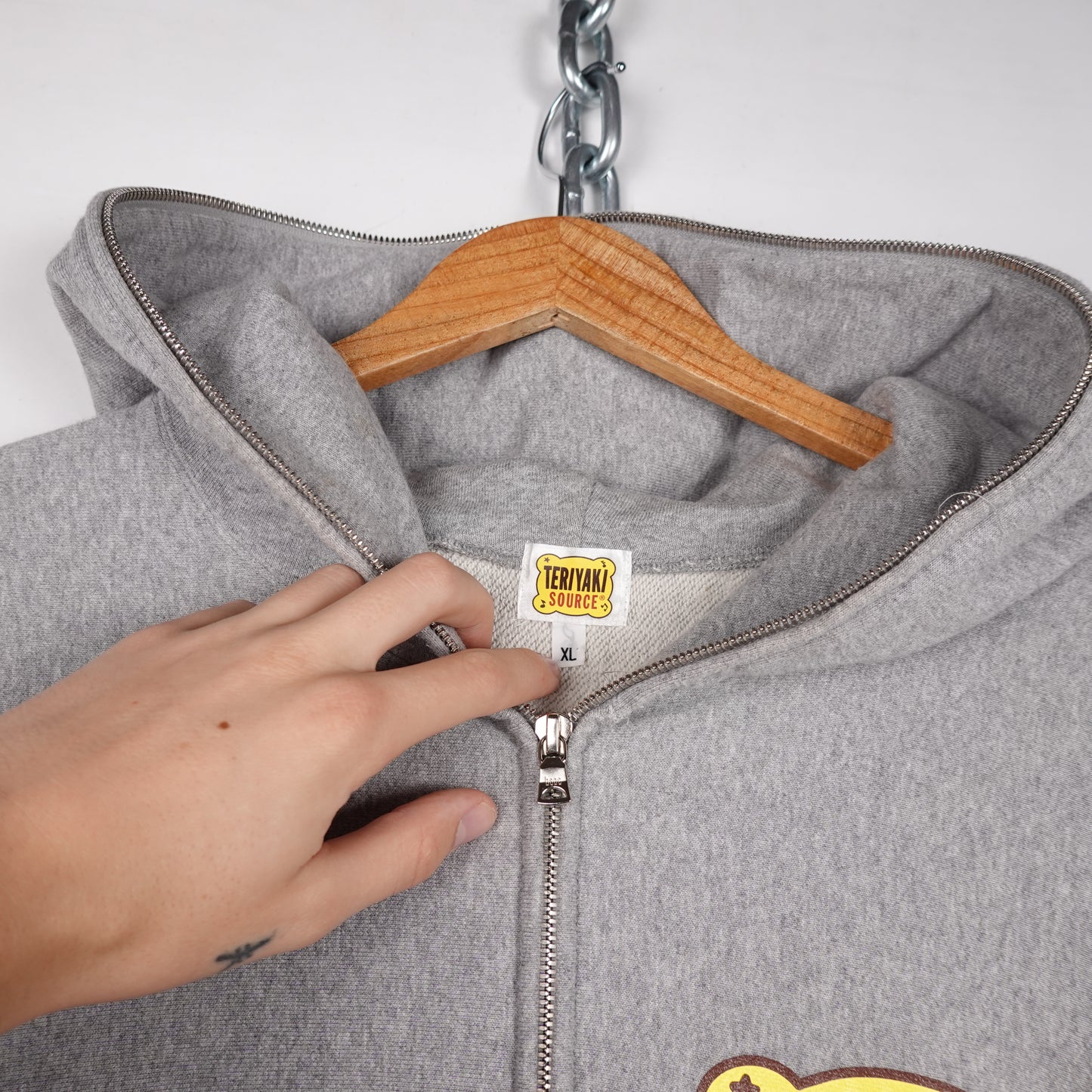 OG Bape Teriyaki Source Full Zip Hoodie - Size XL