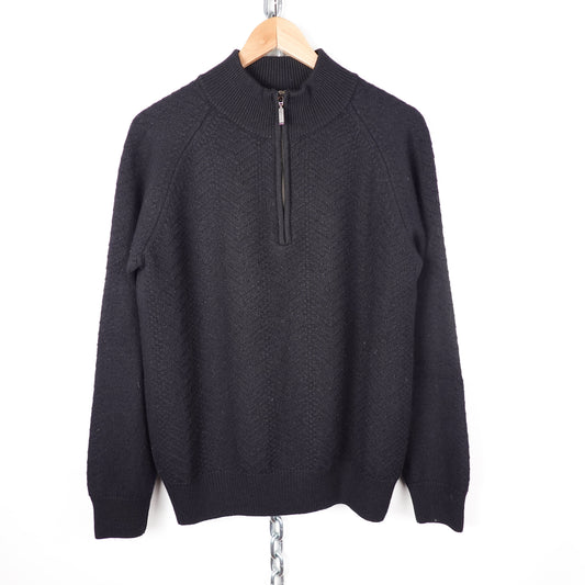 Barbour Merino Wool 1/4 Zip - Size XL