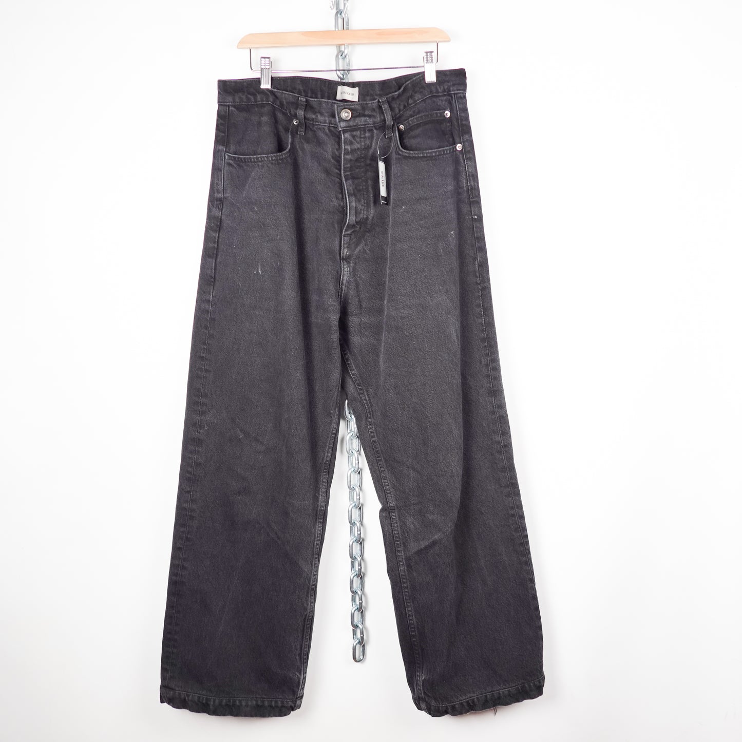 Bare Knuckles Serge Loose Bootcut Jeans - Size 36