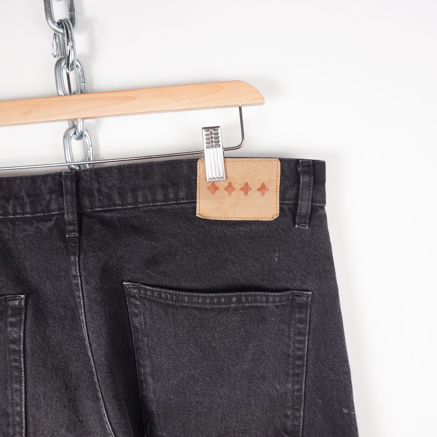 Bare Knuckles Serge Loose Bootcut Jeans - Size 36