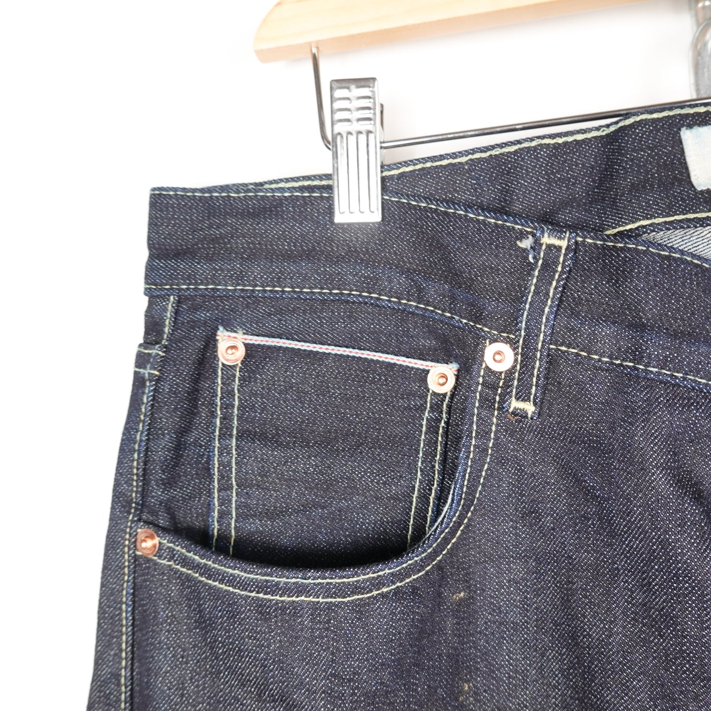 Bare Knuckles Selvedge Denim Pant - Size 36