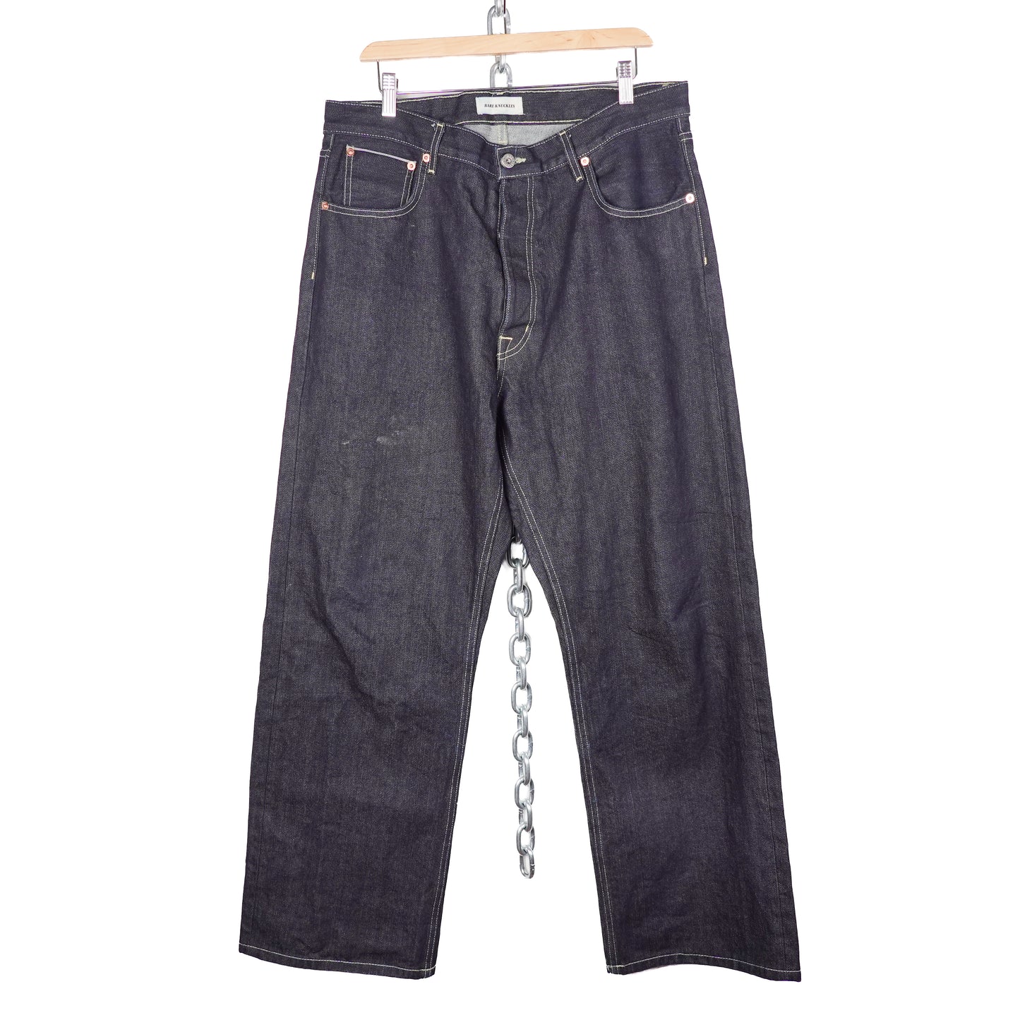 Bare Knuckles Selvedge Denim Pant - Size 36