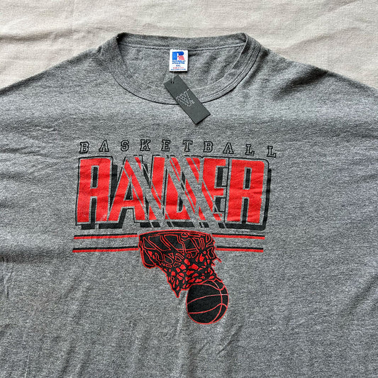 1980s Raiders Basketball Tee - Size XXL