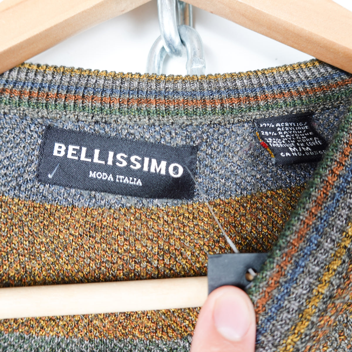 Vintage Bellissimo Knit Sweater - Size M