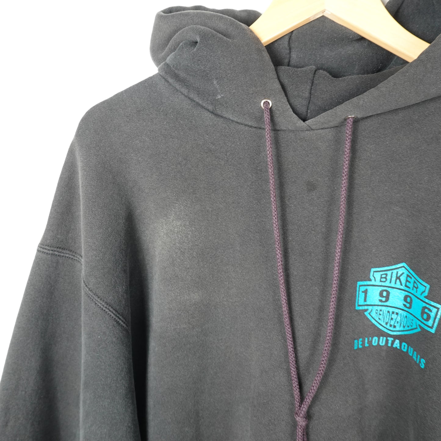 1996 Biker Rendezvous Hoodie - Size XL