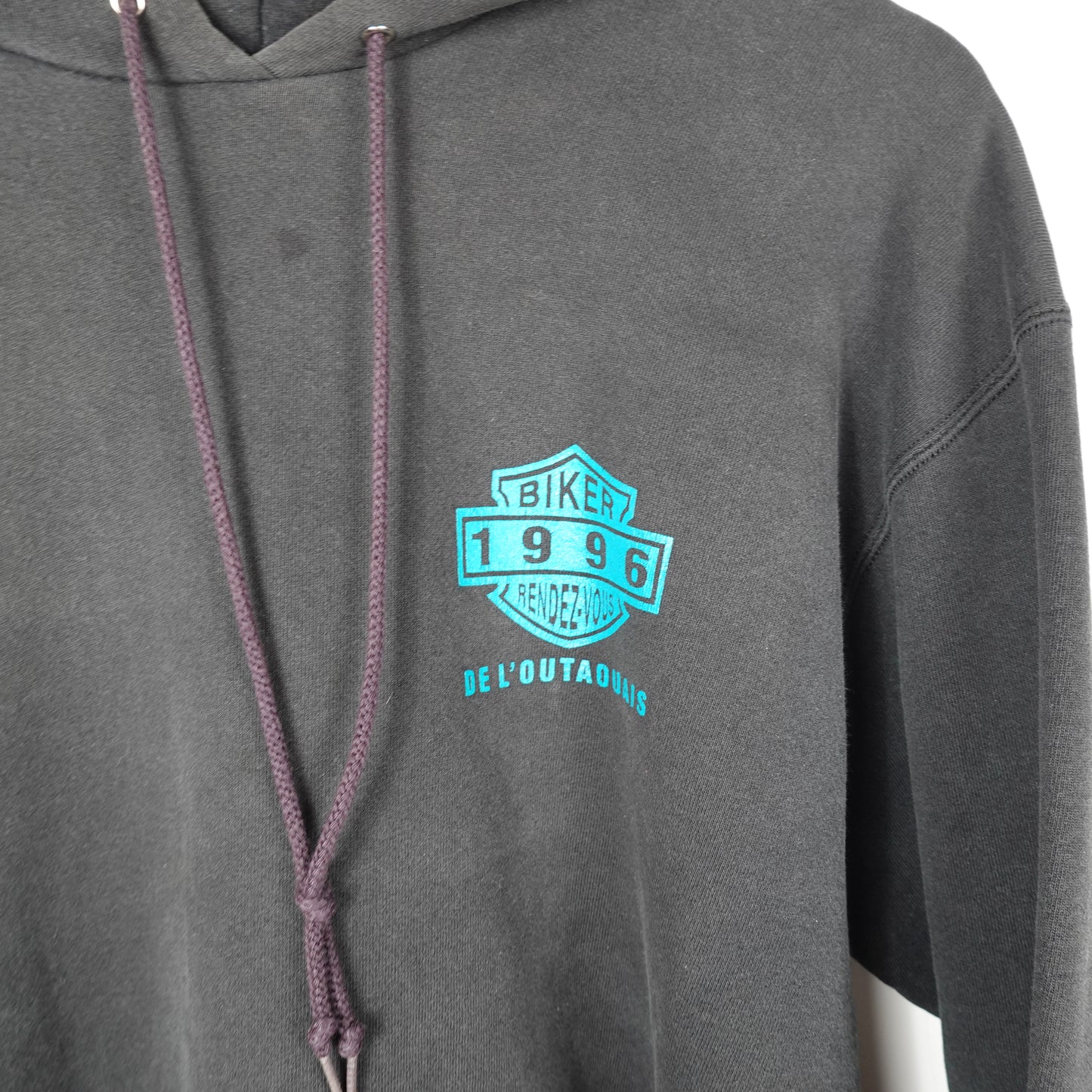 1996 Biker Rendezvous Hoodie - Size XL