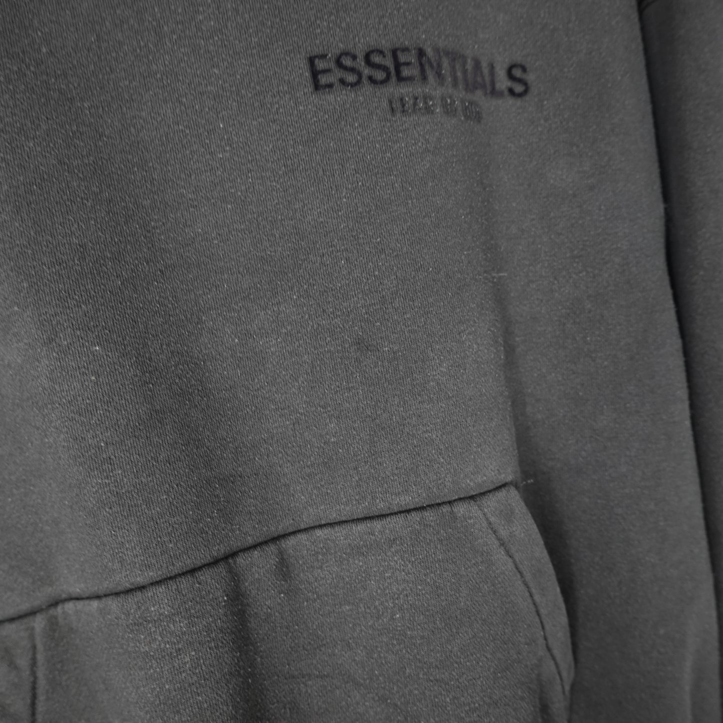 FOG Essentials Black Hoodie - Size L