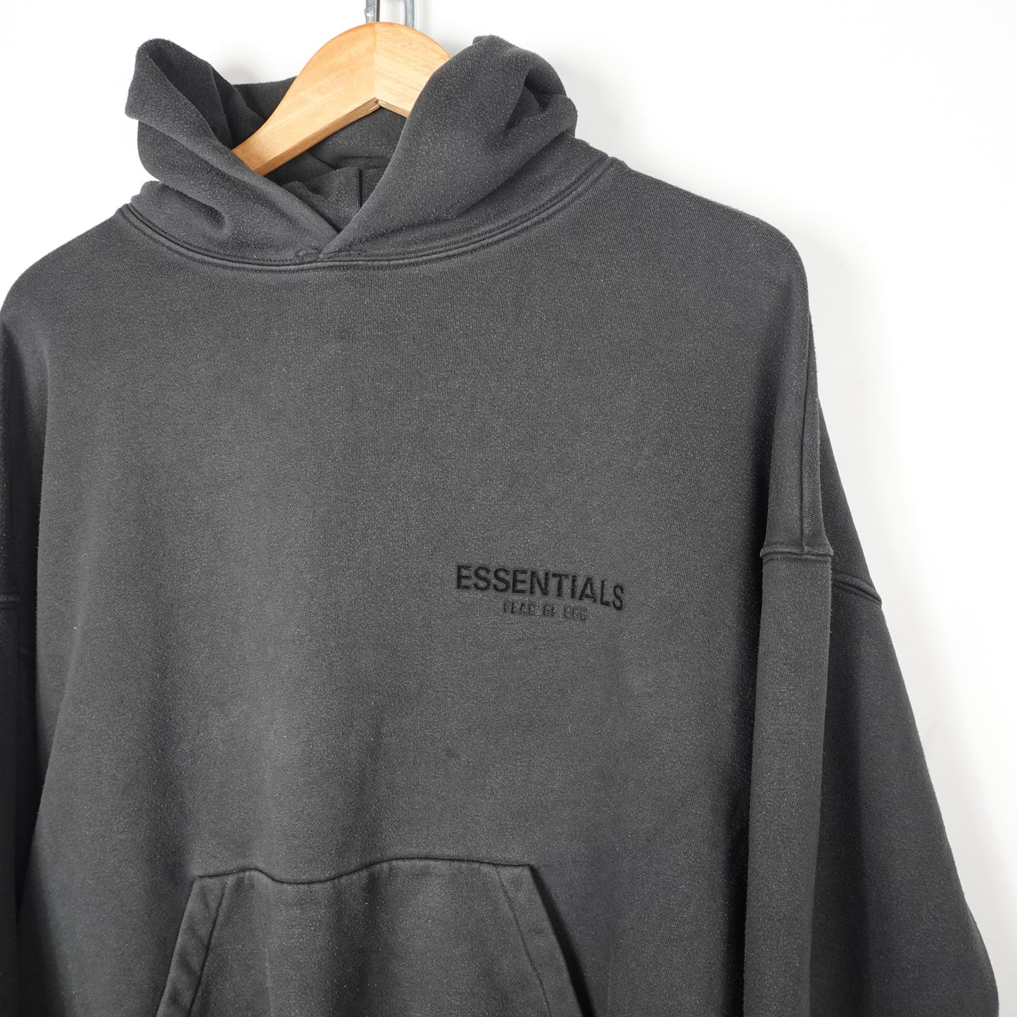 FOG Essentials Black Hoodie - Size L
