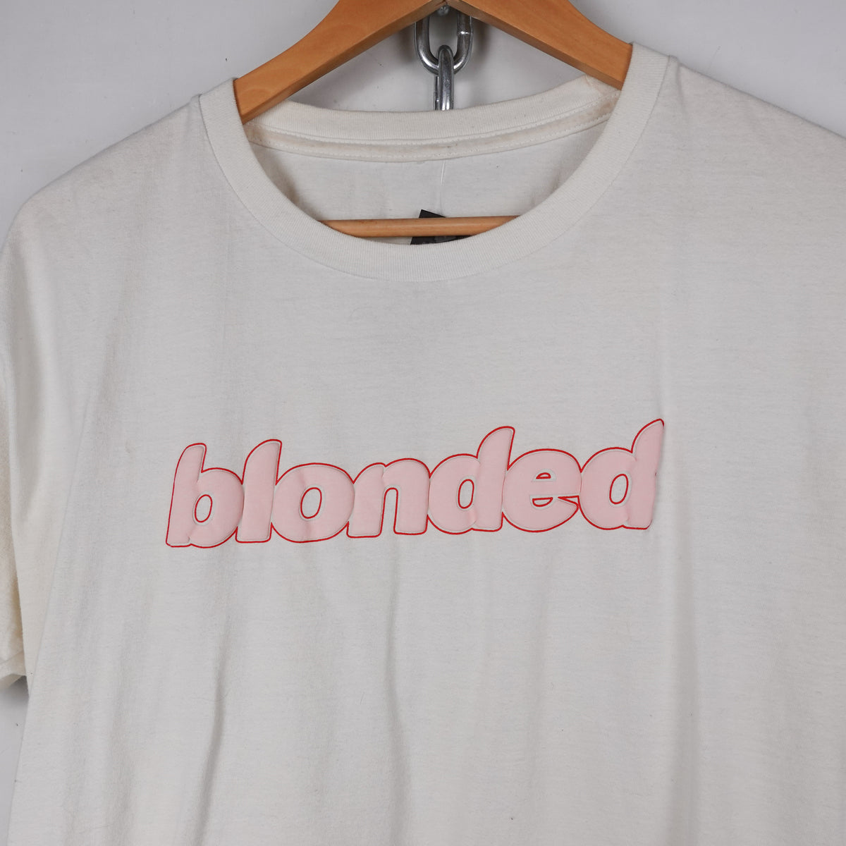 Blonded White Tee - Size S