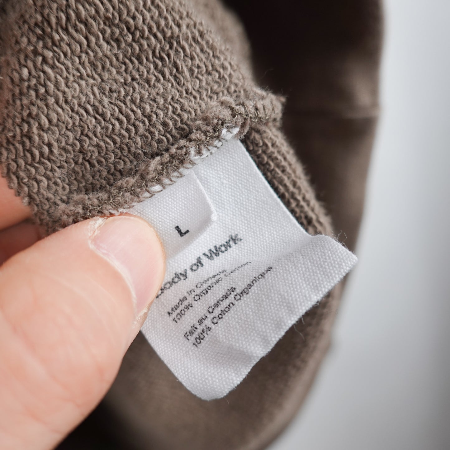 Body Of Work Raglan Crewneck - Size L