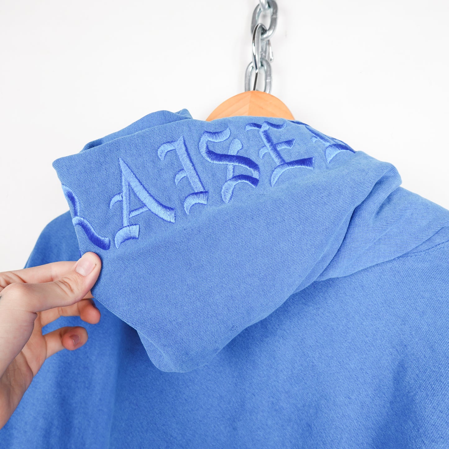 Born X Raised Blue Hoodie - Size L