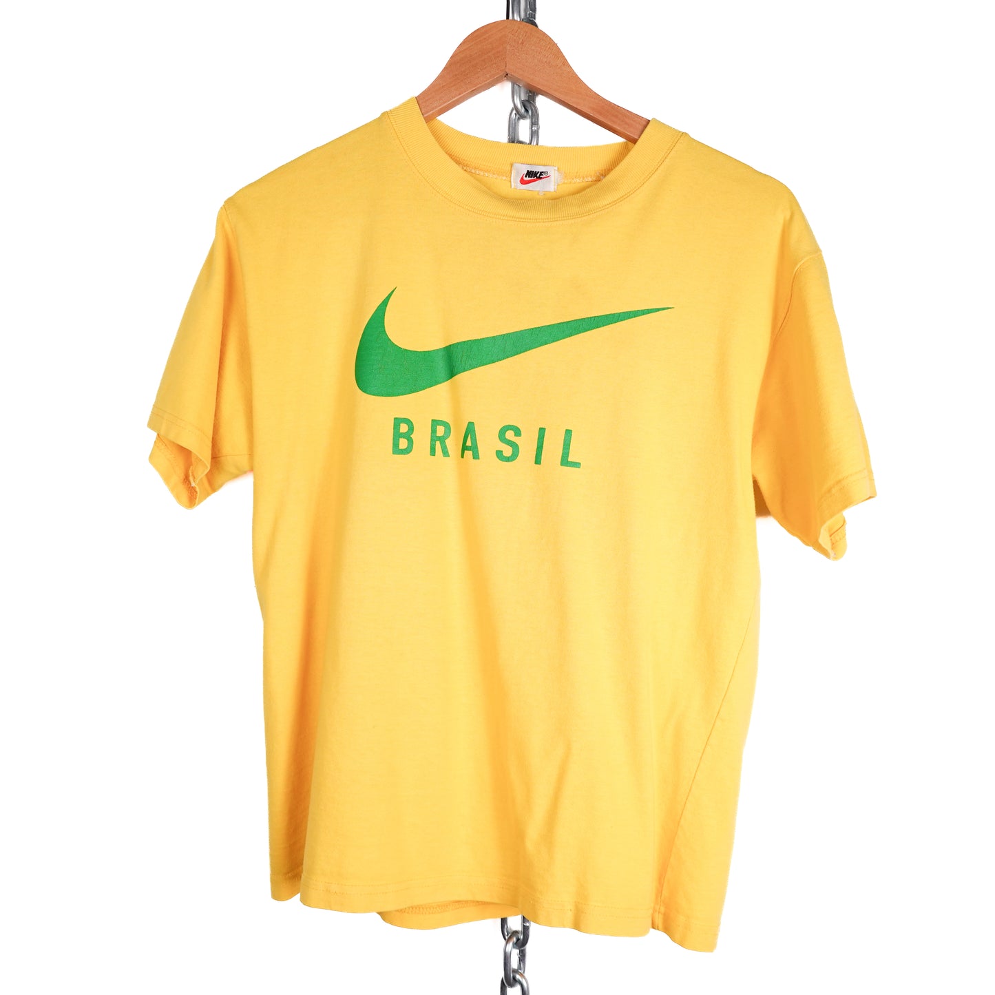 Vintage Bootleg Nike Brasil Tee - Size S