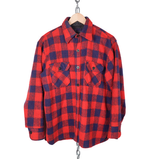 Vintage Brewster Wool Plaid Button Up - Size M
