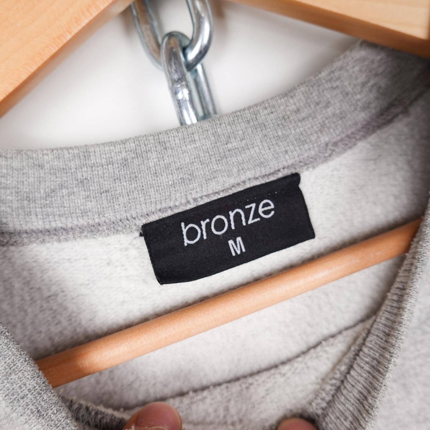 Bronze 56K Grey Crewneck - Size L