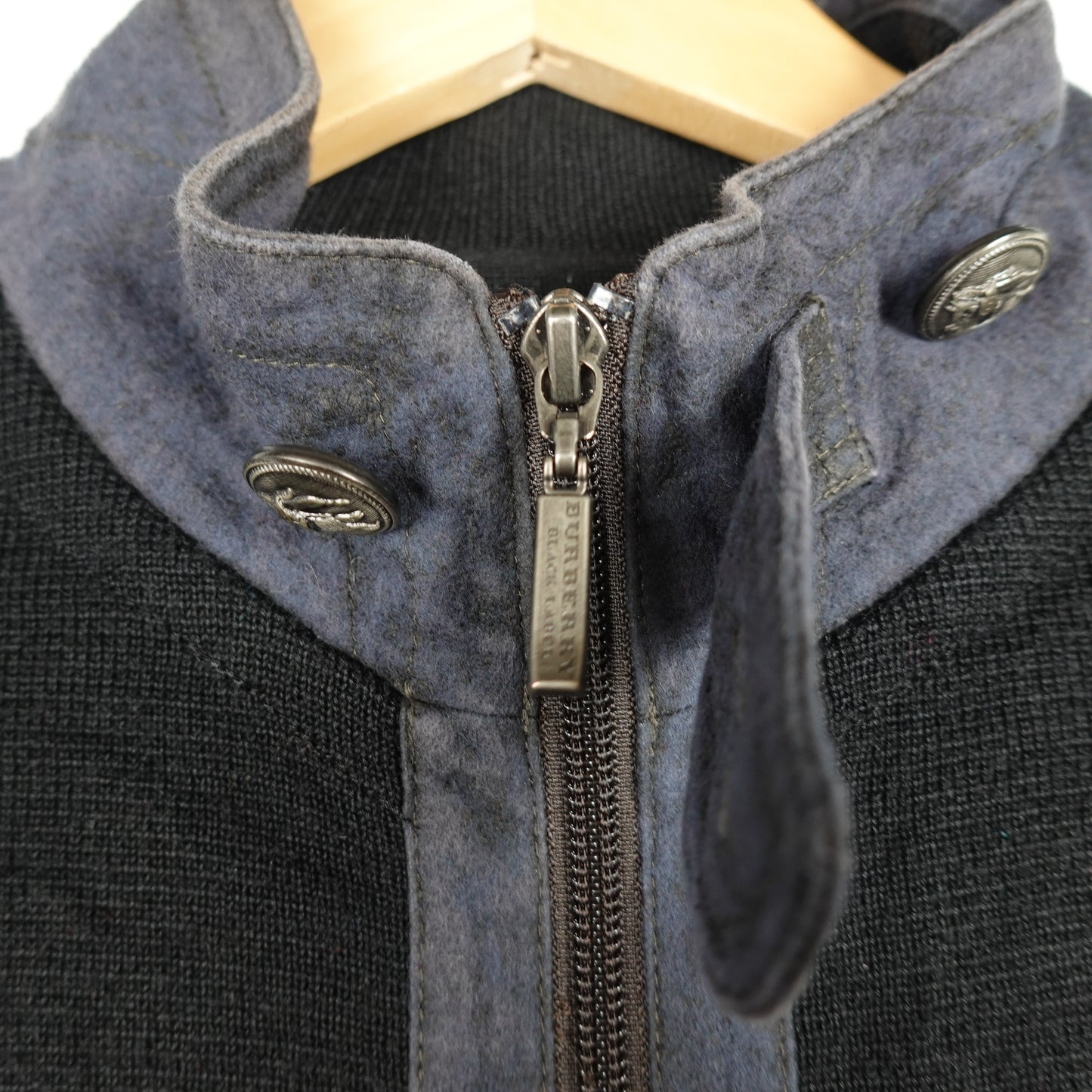Burberry Black Label Zip Up Sweater - Size 2