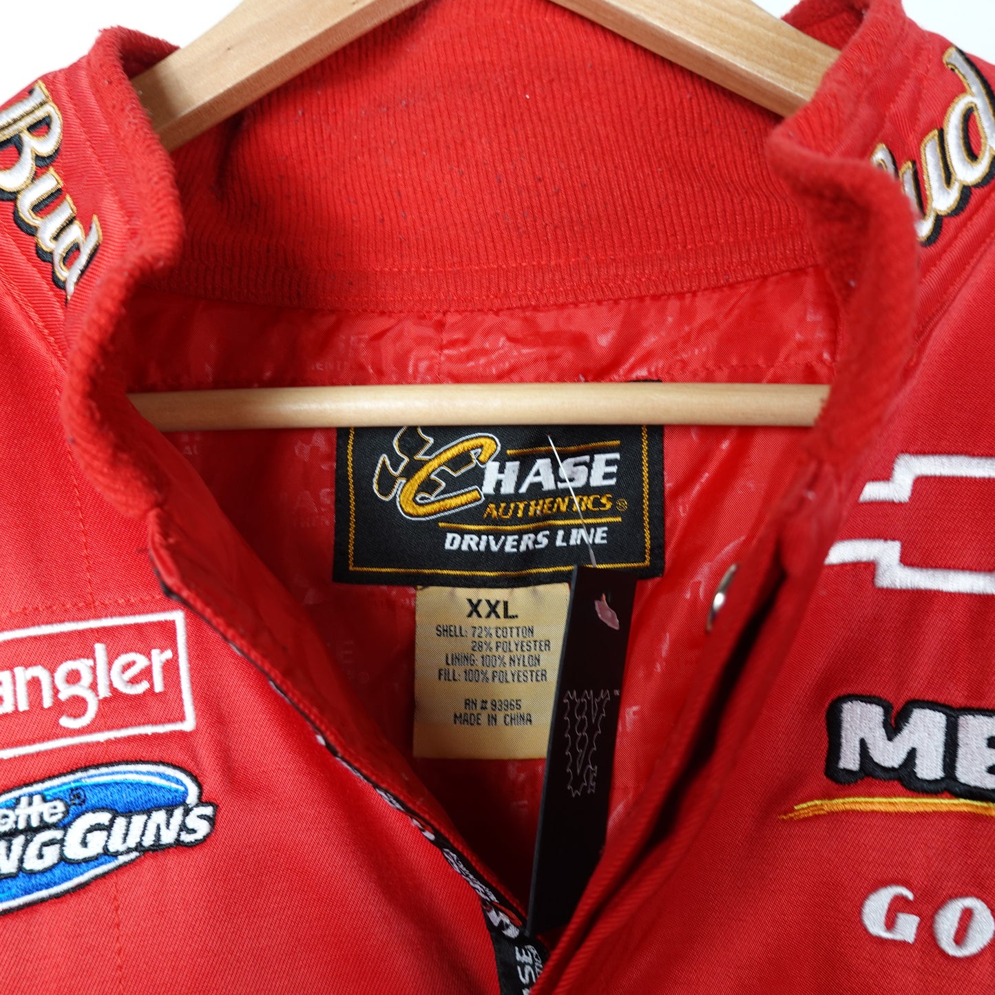 Vintage Budweiser Racing Jacket - Size XXL