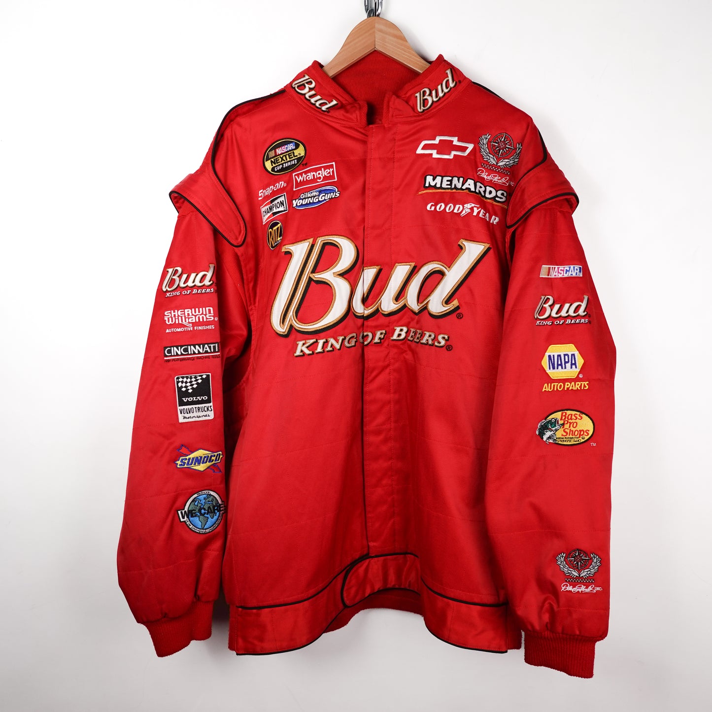 Vintage Budweiser Racing Jacket - Size XXL