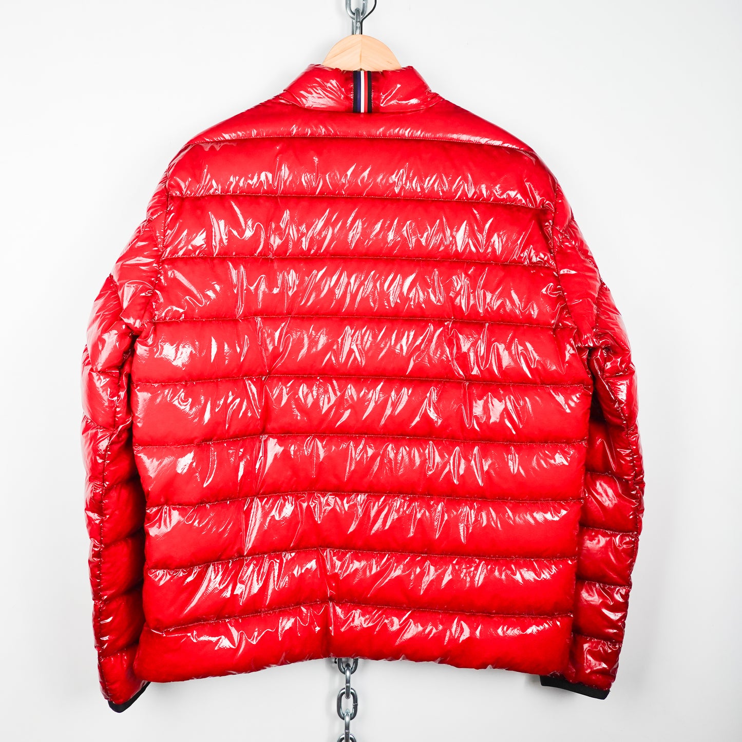 Moncler Red Puffer Jacket - Size 5