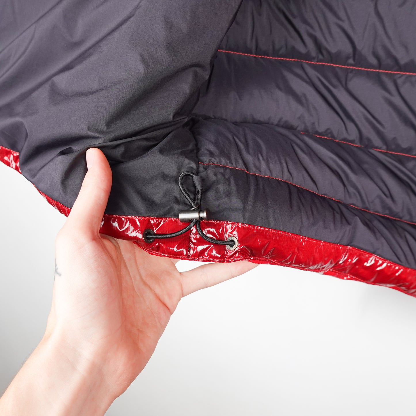 Moncler Red Puffer Jacket - Size 5